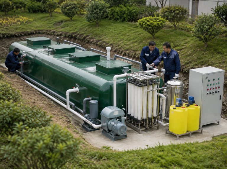 建华区地埋式AAO/MBR生活污水处理设备